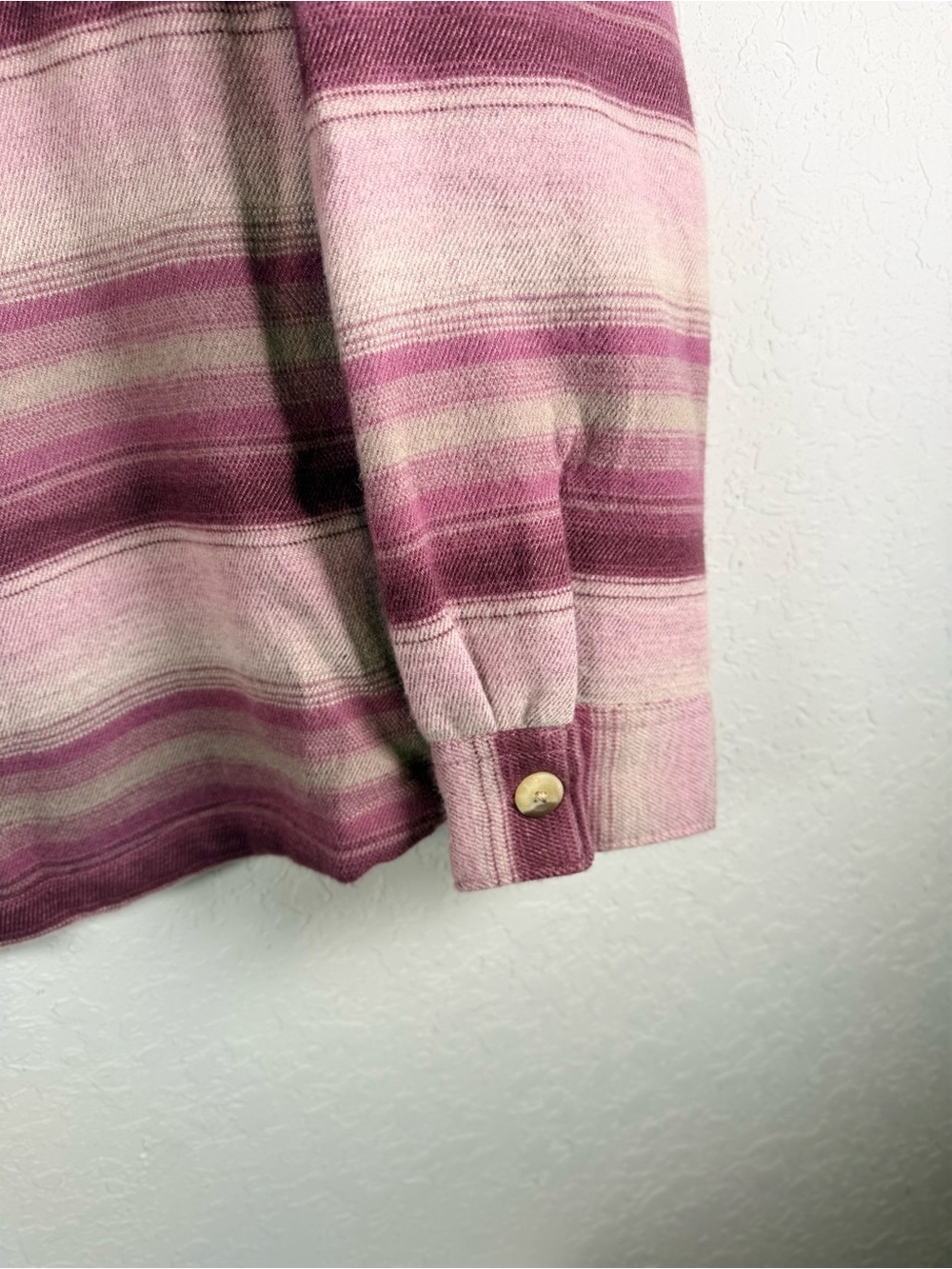 NWT Columbia Star West Lane Flannel Shirt Jacket Shacket XL Pink Plaid - Picture 4 of 6